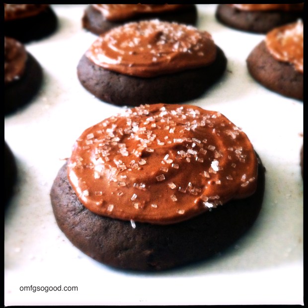 Malted Hot Cocoa Cookies