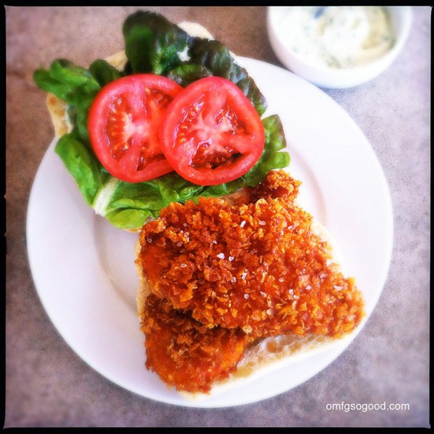 Corn-Flake-Buffalo-Chicken-Sandwiches-Fresh-Herb-Mayo-3