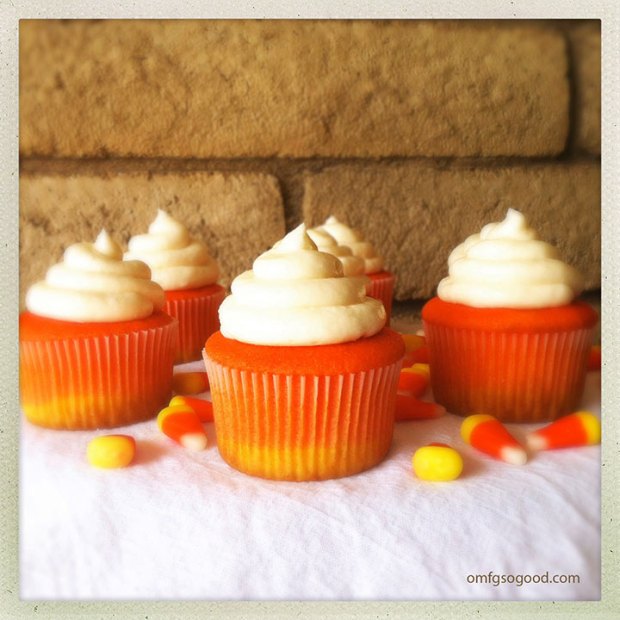 Candy-Corn-Cupcakes