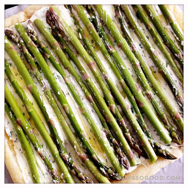 Asparagus-Pastry-Tart-