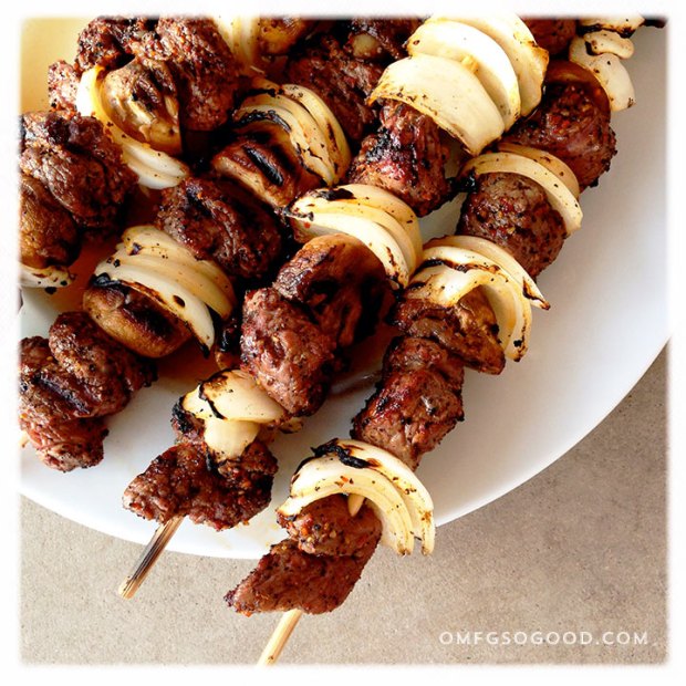 Coffee-Garlic-Rubbed-Sirloin-Skewers